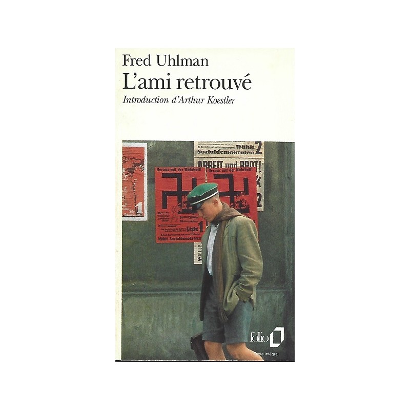 L'ami retrouvé, Roman de Fred Uhlman, Livre de Poche Folio