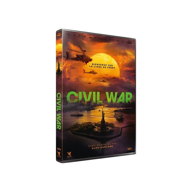 Civil War (2024) DVD