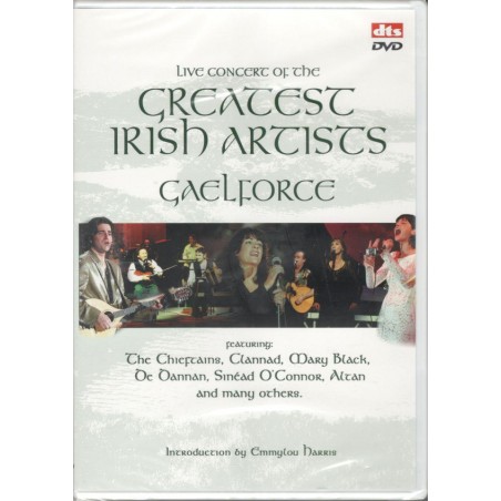 Live Concert Of The Greatest Irish Artists - Gaelforce 1997 Dvd Neuf (recto)