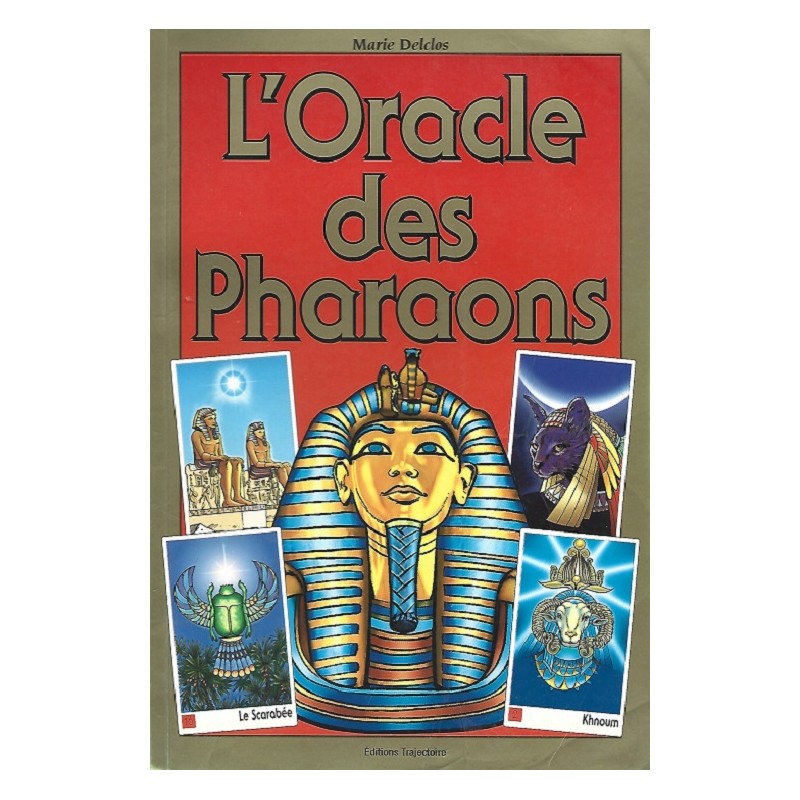 L'oracle des pharaons, Marie Delclos, Livre