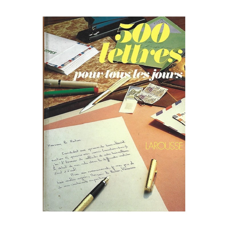 Cinq cents lettres pour tous les jours, Sandrieu Dominique