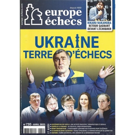 Europe Echecs N°730 Magazine