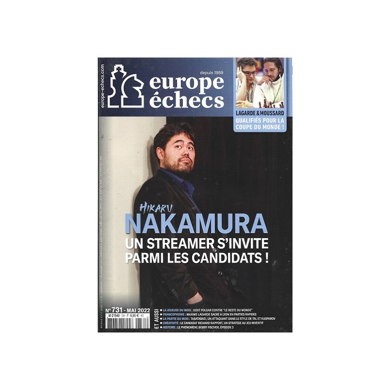 Europe Echecs N°731 Magazine