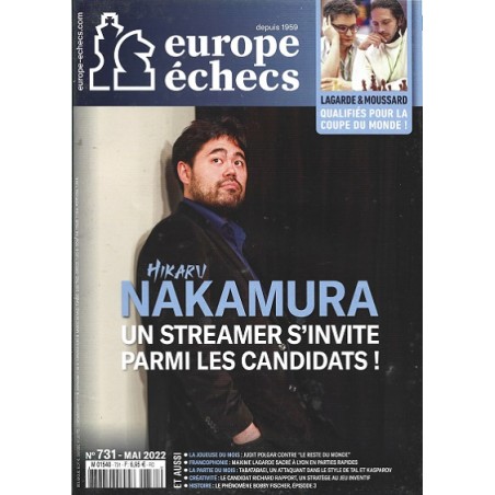 Europe Echecs N°731 Magazine