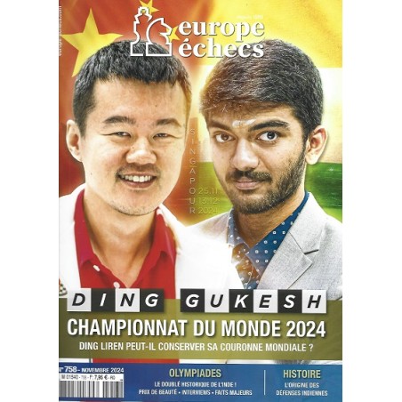 Europe Echecs N°758