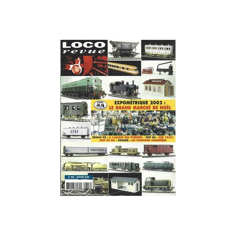 Loco Revue n°666 Janvier 2003, Magazine Occasion