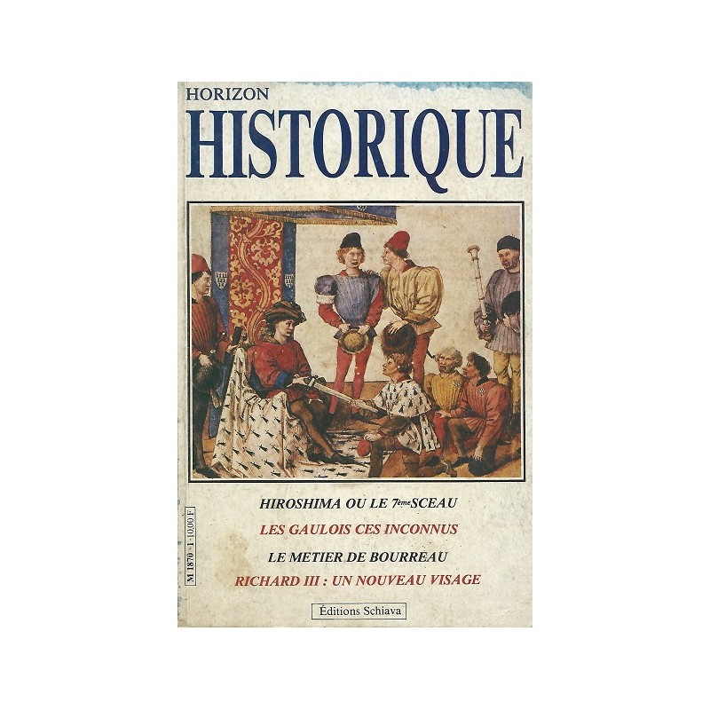 Horizon Historique Magazine n°1 Occasion