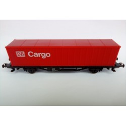 Wagon plat avec porte conteneurs DB Cargo Lima Jouef HO