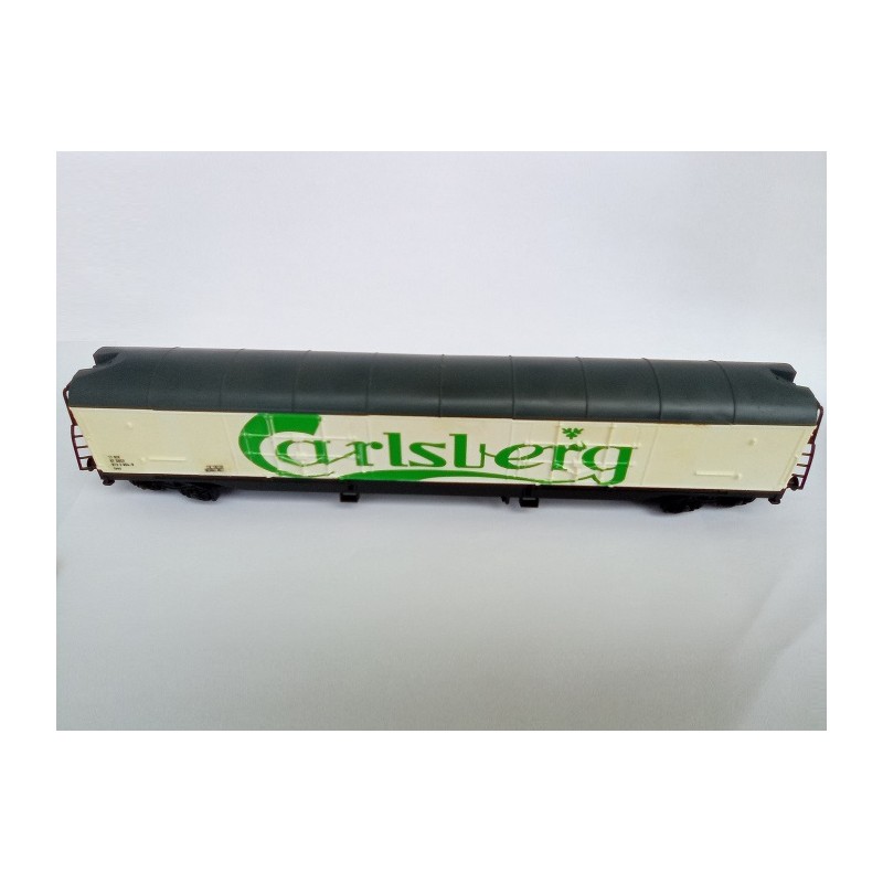 Wagon long Réfrigérant Carlsberg Lima Jouef HO