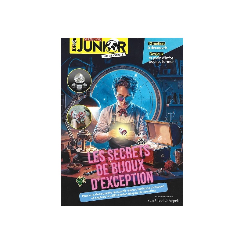 Science et Vie Junior Hors Série n°10 : Les secrets des bijoux d'exception, Magazine Neuf