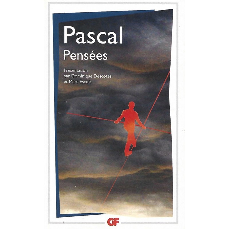 Pensées, Blaise Pascal, La Foire au Livre Occasion