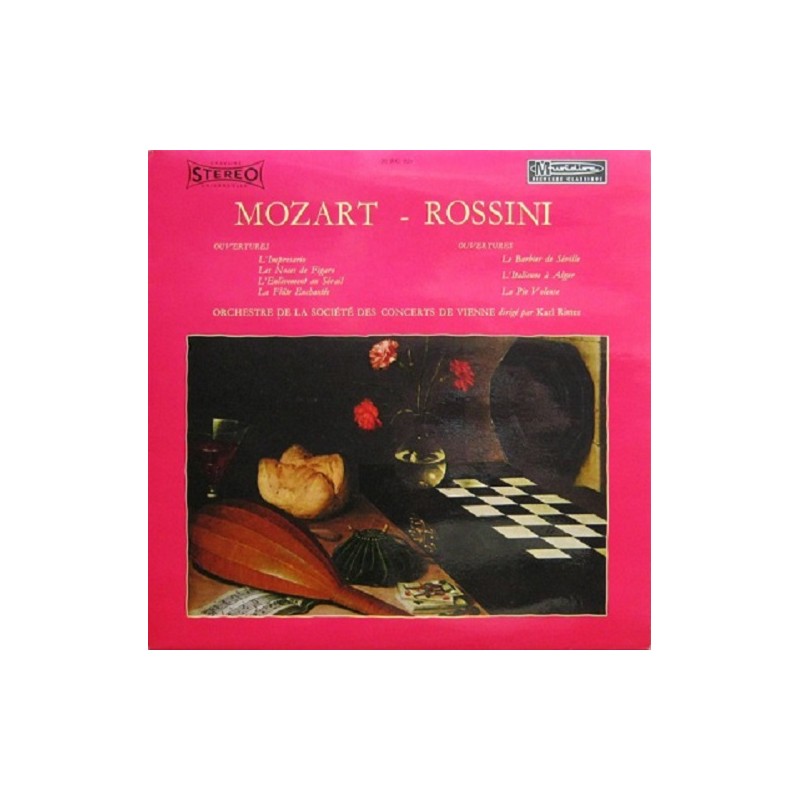 Mozart - Rossini - Ouvertures Vinyle Occasion