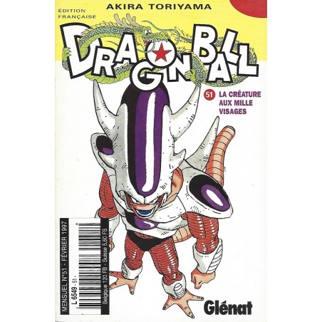 Dragon Ball n°51 : La créature aux milles visages