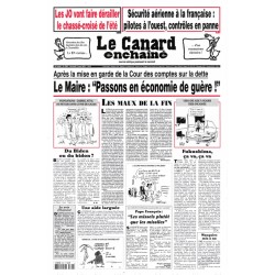 Le Canard enchainé n°5392