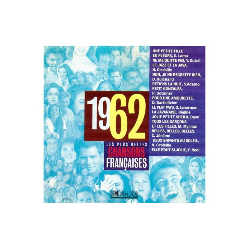 Les Plus Belles Chansons Francaises 1962 Album Cd