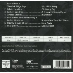 Paul Simon Live (2006) en dvd descriptif