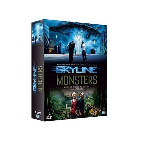 Skyline + Monsters (2010) Coffret 2 Dvd Neuf
