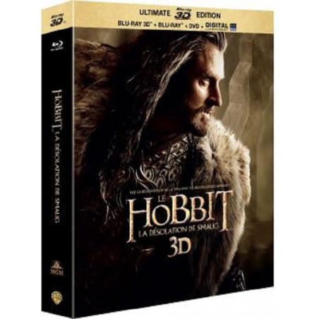 Le Hobbit La désolation de Smaug (2013) Blu-ray 3D+ Blu ray Neuf