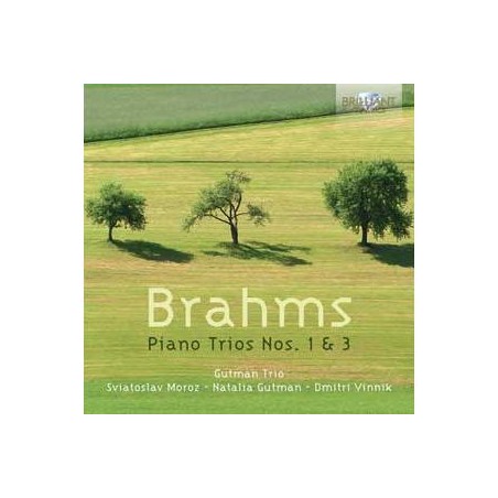 Brahms Piano Trios N° 1 et 3 Album Cd Neuf