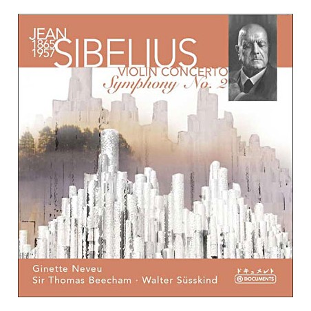 Concerto pour violon, opus 47 - Symphonie N°2, opus 43 - Cd Neuf