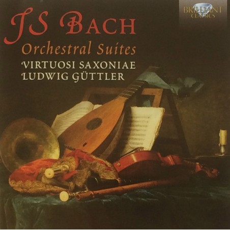 J S Bach Orchestral suites Cd Album Neuf