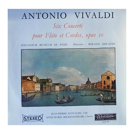 Antonio Vivaldi Six Concerti pour Flute et Cordes Opus 10