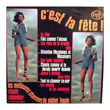 Claude Colombier Et Son Ensemble : C'est la fête Vinyle Occasion
