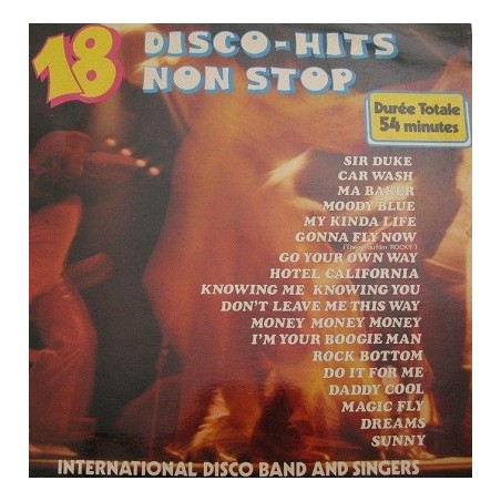 International Chante 18 Disco Hits Non Stop Vinyle Occasion