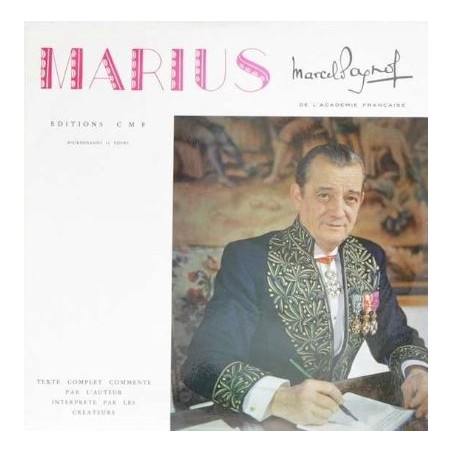 Marius Marcel Pagnol Vinyle Occasion