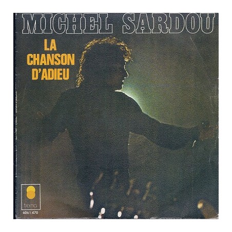 Michel Sardou La Chanson D'Adieu Vinyle Occasion