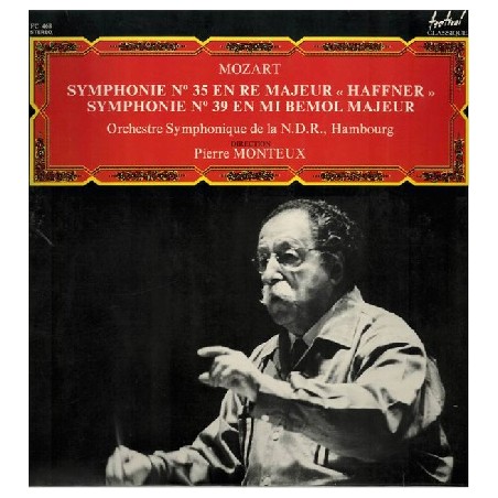 Mozart Symphonie N° 35 En Ré Majeur "Haffner" Vinyle Occasion