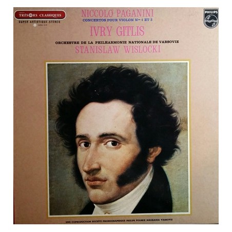 Paganini - Gitlis - Wislocki Concertos Pour Violon N° 1 Et 2 - Vinyle Occasion