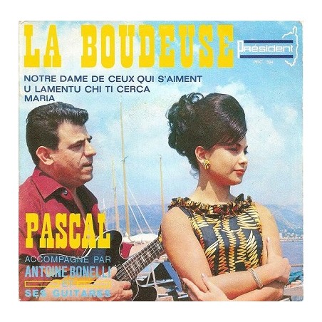 Pascal Accompagné D' Antoine Bonelli : La Boudeuse Vinyle Occasion