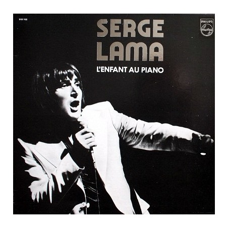 Serge Lama L'Enfant Au Piano Vinyle (recto) Occasion
