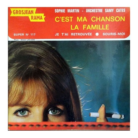 Sophie Martin - Orchestre Samy Cates / C'Est Ma Chanson Vinyle 45 Tours Occasion