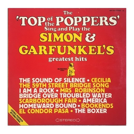 The Top Of The Poppers  Sing And Play The Simon & Garfunkel Vinyle Occasion