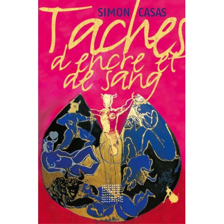 Tâches d'encre et de sang, Livre de Simon Casas, Editions Au Diable Vauvert Livre Neuf