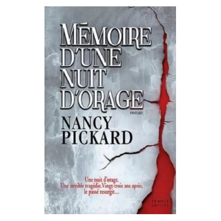 Mémoire d'une nuit d'orage, Roman de Nancy Pickard