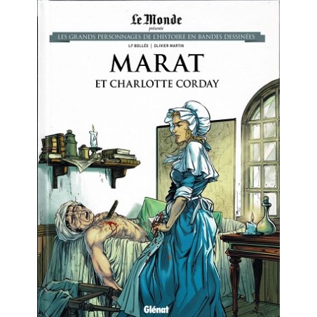 Marat et Charlotte Corday Tome 49 Les grands Personnages de l'Histoire en bandes dessinées - Bd Occasion