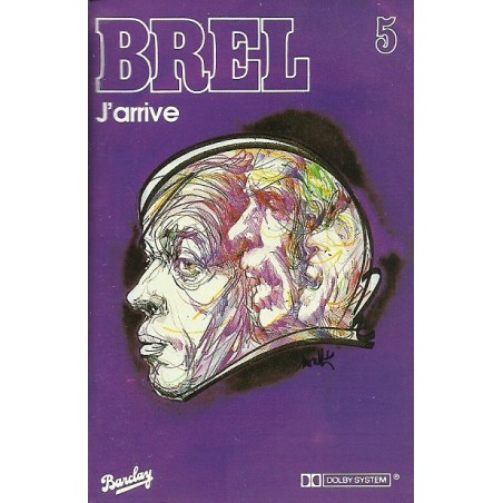 Brel J'arrive K7 Audio Occasion