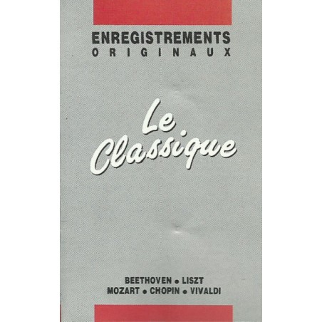 Le classique enregistrements originaux K7 Audio Occasion