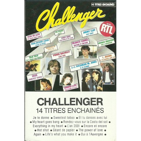 Challenger 14 Titres Enchainés k7 audio occasion