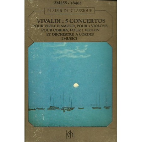 Vivaldi 5 Concertos K7 Audio Occasion