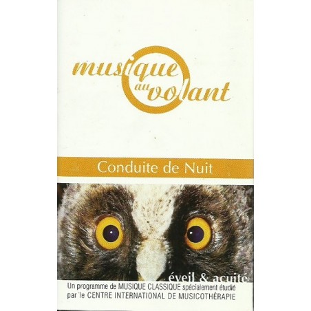 Musique au volant - Conduite de nuit K7 Audio Occasion