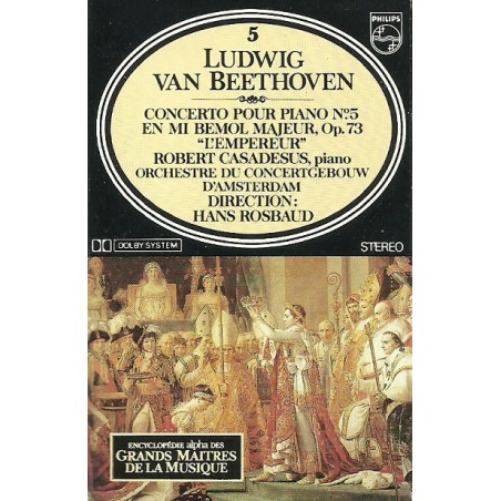 Ludwig Van Beethoven vol 5 Concerto pour piano n°5 en mi bémol majeur