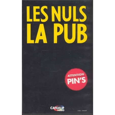 Les Nuls : La  Pub (1992) VHS Occasion