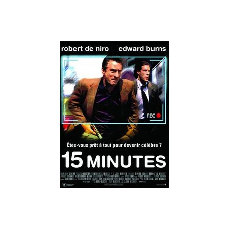15 minutes (2001) DVD Edition Prestige Neuf
