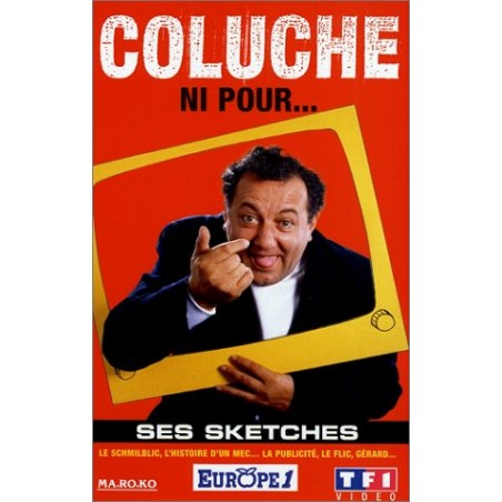Coluche : Ni Pour... VHS Occasion