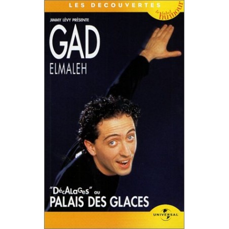 Gad Elmaleh : Décalages au Palais des Glaces (1997) VHS Occasion