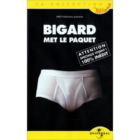 Bigard - Met le paquet (2000) VHS Occasion
